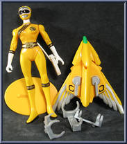 Yellow Wild Force Power Ranger Action Figure