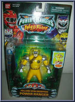 Yellow Spin-Morphin Power Ranger Action Figure