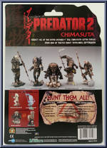 Unmasked Predator Bust from Predator 2 - Special Himitsu manufactured by Kotobukiya [Back]