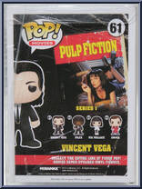 Vincent Vega (Bloody) from Pulp Fiction - Pop! Vinyl Figures manufactured by Funko [Back]