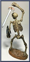 Skeleton Warrior D from Ray Harryhausen - Chess Set 2 (Jason and the Argonauts) manufactured by X-Plus [Loose]