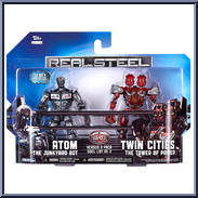 Atom vs. Twin Cities from Real Steel - 2-Packs manufactured by Jakks Pacific [Front]
