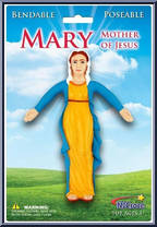 Mary from Religion - Bendables manufactured by NJ Croce [Front]