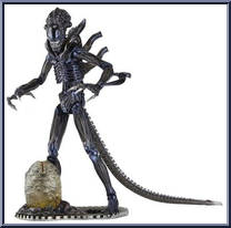 Alien Warrior from Revoltech - Sci-Fi manufactured by Kaiyodo [Loose]