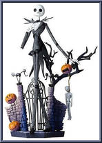 Nightmare Before Chirstmas - Jack Skellington from Revoltech - Sci-Fi manufactured by Kaiyodo [Loose]