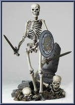 Jason and the Argonauts - Skeleton Army from Revoltech - Sci-Fi manufactured by Kaiyodo [Loose]