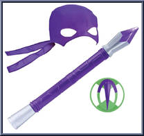 Donatello from Rise of the Teenage Mutant Ninja Turtles - Ninja Gear manufactured by Playmates [Loose]