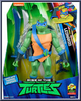 Leonardo from Rise of the Teenage Mutant Ninja Turtles - Giant manufactured by Playmates [Front]