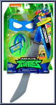Leonardo from Rise of the Teenage Mutant Ninja Turtles - Ninja Gear manufactured by Playmates [Front]