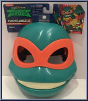 Michelangelo from Rise of the Teenage Mutant Ninja Turtles - Masks manufactured by Playmates [Front]
