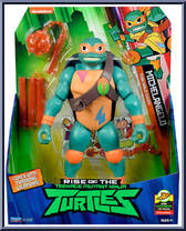 Michelangelo from Rise of the Teenage Mutant Ninja Turtles - Giant manufactured by Playmates [Front]
