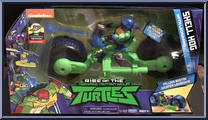 Shell Hog (with Leonardo) from Rise of the Teenage Mutant Ninja Turtles - Accessories manufactured by Playmates [Front]