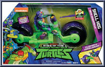 Shell Hog (with Donatello) from Rise of the Teenage Mutant Ninja Turtles - Accessories manufactured by Playmates [Front]