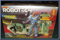 Armoured Cyclone / Scott Bernard from Robotech - Accessories manufactured by Matchbox [Front]