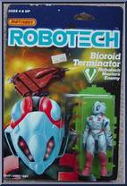 Bioroid Terminator from Robotech - Basic Series manufactured by Matchbox [Front]