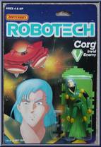 Corg from Robotech - Basic Series manufactured by Matchbox [Front]