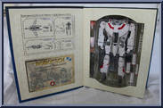 Volume 1:  Rick Hunter's VF-1J from Robotech - Masterpiece Collection manufactured by Toynami [Front]