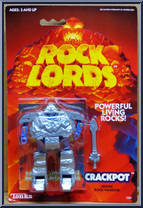 Crackpot from Rock Lords - Heroic Rock Lords manufactured by Tonka [Front]