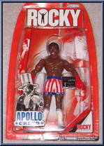 Apollo Creed (Battle Damaged) from Rocky - Series 1 manufactured by Jakks Pacific [Front]