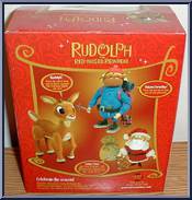 Santa Claus (Fabric Suit) from Rudolph - Talking Figures: Series 4 manufactured by Forever Fun [Back]