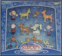 12-Pack (Sam, Reindeer) from Rudolph - PVC Holiday Clip-Ons manufactured by Memory Lane [Front]