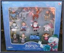 12-Pack Ornament Collection (with King Moonracer) from Rudolph - PVC Holiday Clip-Ons manufactured by Memory Lane [Front]