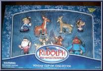 8-Pack (Yukon, Reindeer) from Rudolph - PVC Holiday Clip-Ons manufactured by Memory Lane [Front]