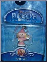 Girl Elf from Rudolph - PVC Holiday Clip-Ons manufactured by Memory Lane [Front]