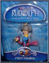 Misfit Cowboy from Rudolph - PVC Holiday Clip-Ons manufactured by Memory Lane [Front]