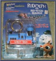 Misfit Train from Rudolph - PVC Holiday Clip-Ons manufactured by Memory Lane [Front]