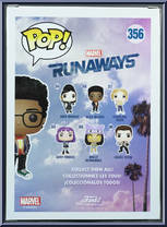 Alex Wilder from Runaways - Runaways Pop! manufactured by Funko [Back]