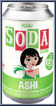Ashi (Green Dress) from Samurai Jack - Soda manufactured by Funko [Front]