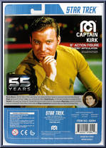 Captain Kirk from Sci-Fi - Star Trek manufactured by Mego 2018 [Back]