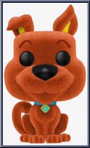 Scooby-Doo (Flocked) (Good) (Orange) Action Figure