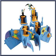 Argost's Jet Threat from Secret Saturdays - Playsets manufactured by Mattel [Loose]