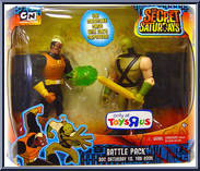 Doc Saturday vs. Van Rook from Secret Saturdays - Battle Packs manufactured by Mattel [Front]