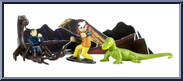 Volcanic Disruption from Secret Saturdays - Mini Scenescapes manufactured by Mattel [Loose]