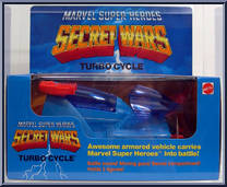 Turbo Cycle from Secret Wars - Accessories manufactured by Mattel [Front]