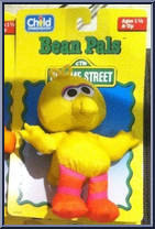 Big Bird from Sesame Street - Bean Pals manufactured by Child Dimension [Front]