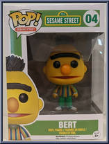 Bert from Sesame Street - Pop! Vinyl Figures manufactured by Funko [Front]