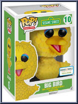 Big Bird (Deluxe) (Flocked) from Sesame Street - Pop! Vinyl Figures manufactured by Funko [Front]