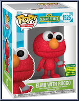 Elmo with Rocco from Sesame Street - Pop! Vinyl Figures manufactured by Funko [Front]