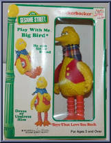 Big Bird from Sesame Street - Basic Series manufactured by Knickerbocker [Front]
