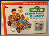 Ernie & Bert's Buggy from Sesame Street - Basic Series manufactured by Knickerbocker [Front]