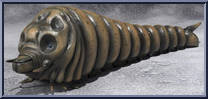 Battra Larva / Mothra Larva from S.H. MonsterArts - Godzilla manufactured by Bandai [Loose]