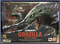 Godzilla 2000 Millennium from S.H. MonsterArts - Godzilla manufactured by Bandai [Front]