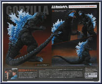 Godzilla 2001 (Heat Ray Version) from S.H. MonsterArts - Godzilla manufactured by Bandai [Back]
