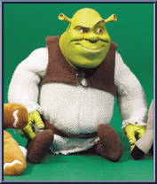 Shrek from Shrek - Bean Bag Plush manufactured by McFarlane [Loose]