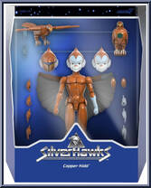 Copper Kidd (Cartoon Accurate) from SilverHawks - Ultimate manufactured by Super7 [Front]