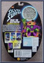 Drax the Destroyer from Silver Surfer - Cosmic Power Blasters manufactured by Toy Biz [Back]